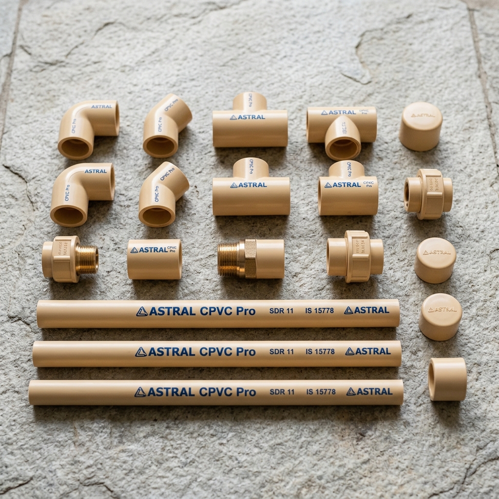 PIPE SDR-11 (3 METRE LENGTH) - Astral CPVC PRO Potable Water Pipe