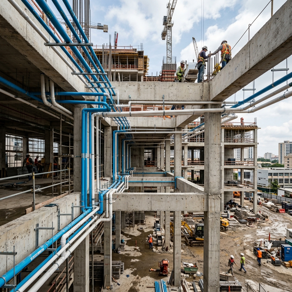 Commercial Construction & MEP Facility